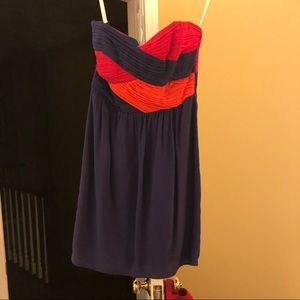 Shoshanna Designer Strapless Minidress